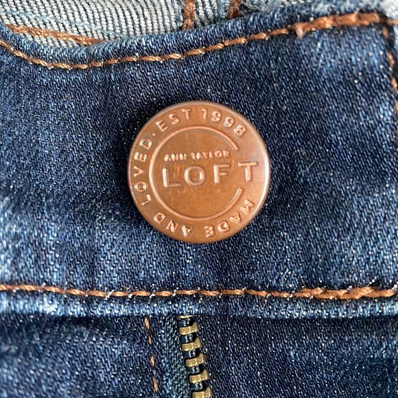 Loft Modern Straight Leg Jeans - Picture 7 of 9